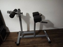 Rücken Training Gesäß und Bauch.