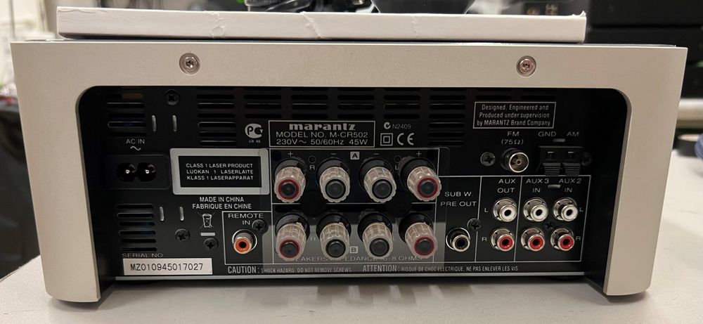 Fernbedienung Für Marantz Netzwerk-CD-Empfänger MCR412, MCR503, MCR603 - RC005CR Ersatz