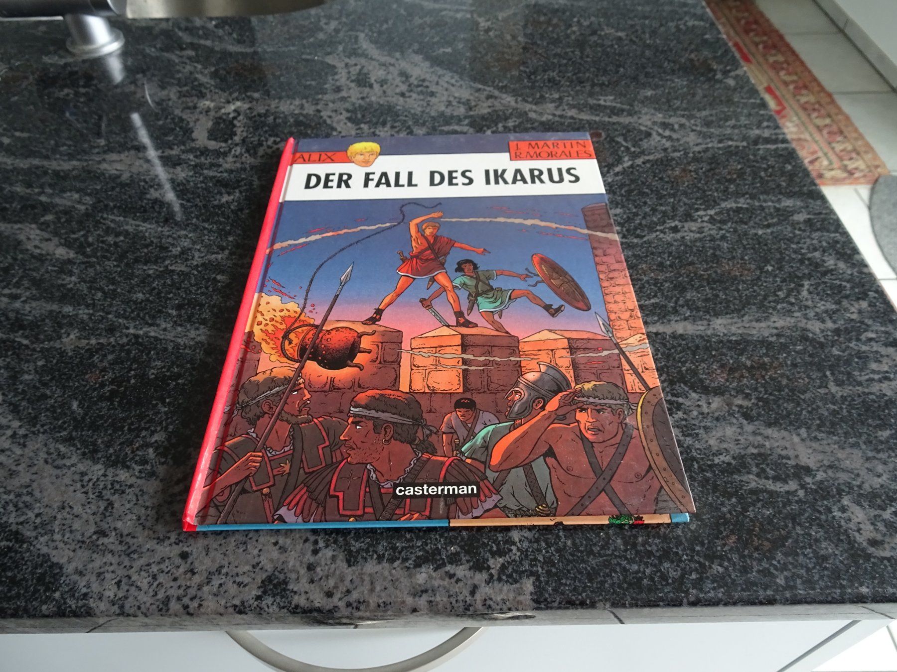 Comics: DER FALL DES INKARUS  CASTERMAN VERLAG – Gebraucht aus Zürich von Roulet