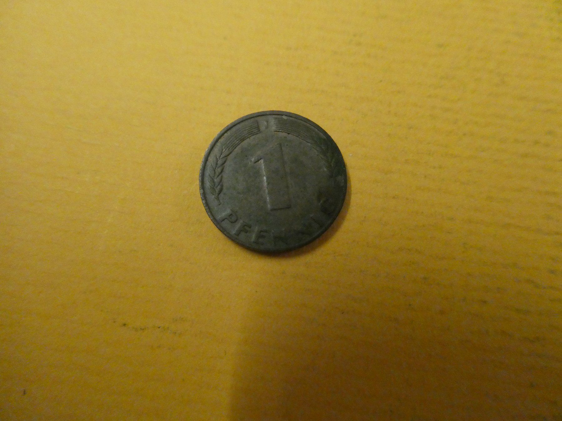 Alle Münzen: Deutschland 1949 J, 1 Pfennig – Gebraucht aus Hinterforst von rohusri