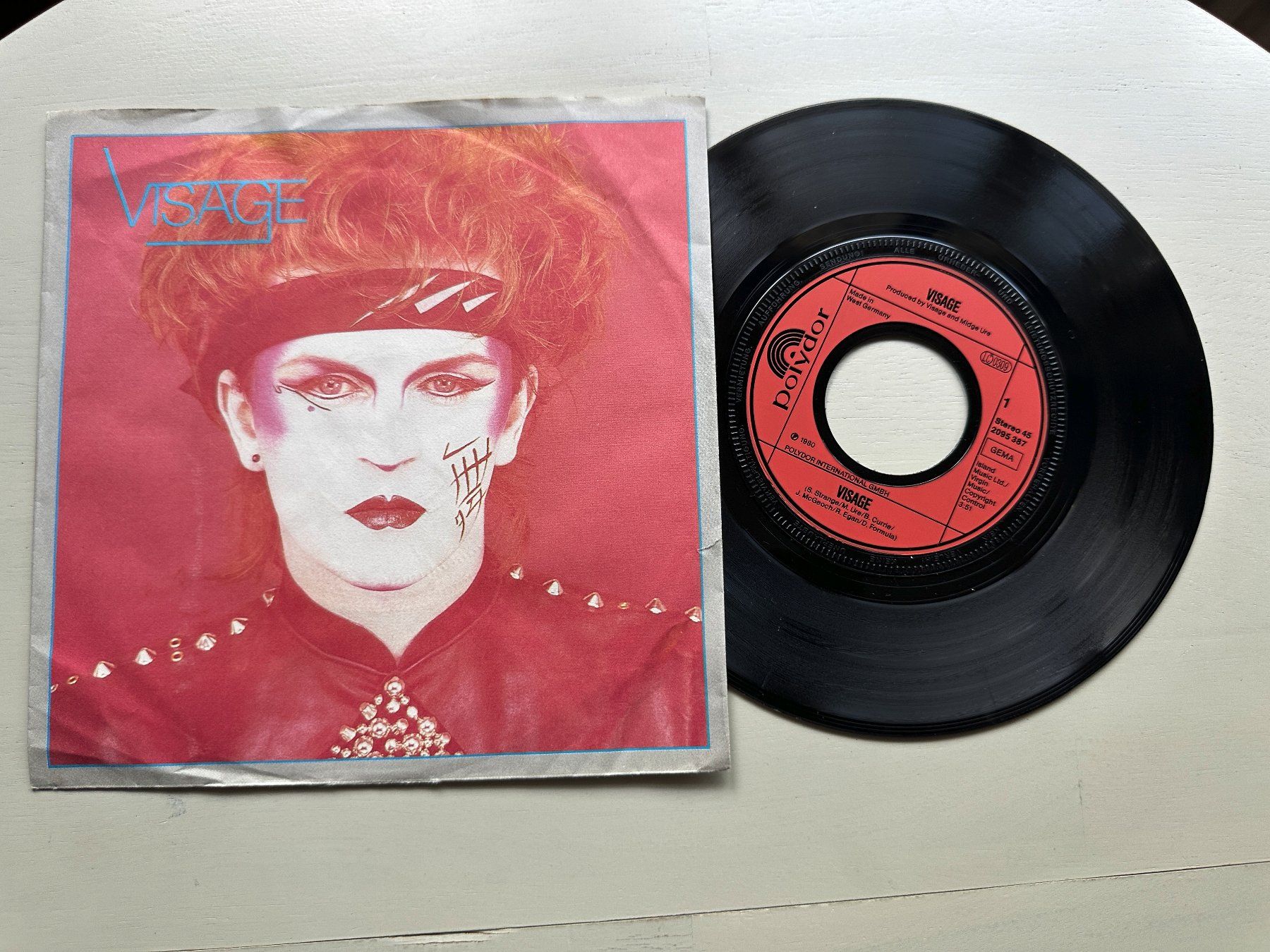 Dischi in vinile: VISAGE tolle Single Kult 80's Synth New Wave Visage – Usato da Basel venduto da Partridge