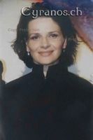 Juliette Binoche (1964) Schauspielerin - sign. Grossfoto