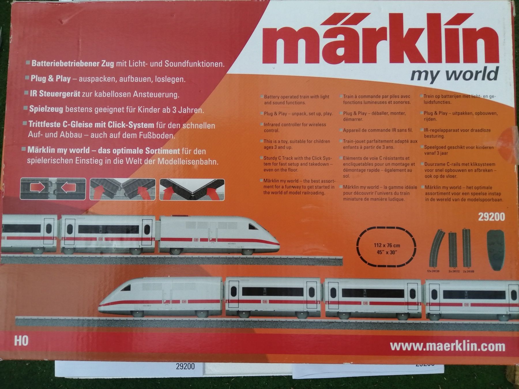 Märklin Modelleisenbahnen: Märklin my World Starterpacket ICE – Gebraucht aus Diemtigen von Mpsj4 3