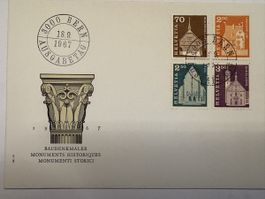FDC Znr. 418, 424, 426, 427