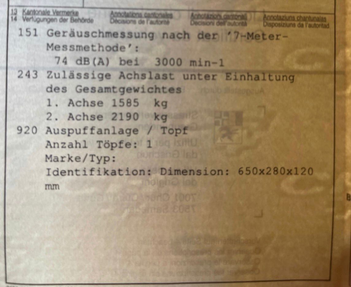 Veicoli da campeggio: Mowag Camper Bus – Usato da Chur venduto da furga 8