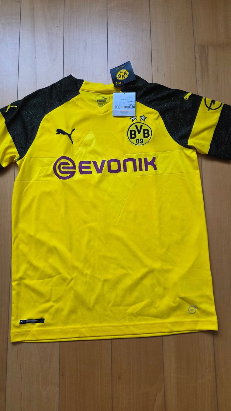 Puma Scarpe, pantaloni & magliette da ginnastica: Trikot/Shorts BVB Gr. 176 – Usato da Niederlenz venduto da mischa43