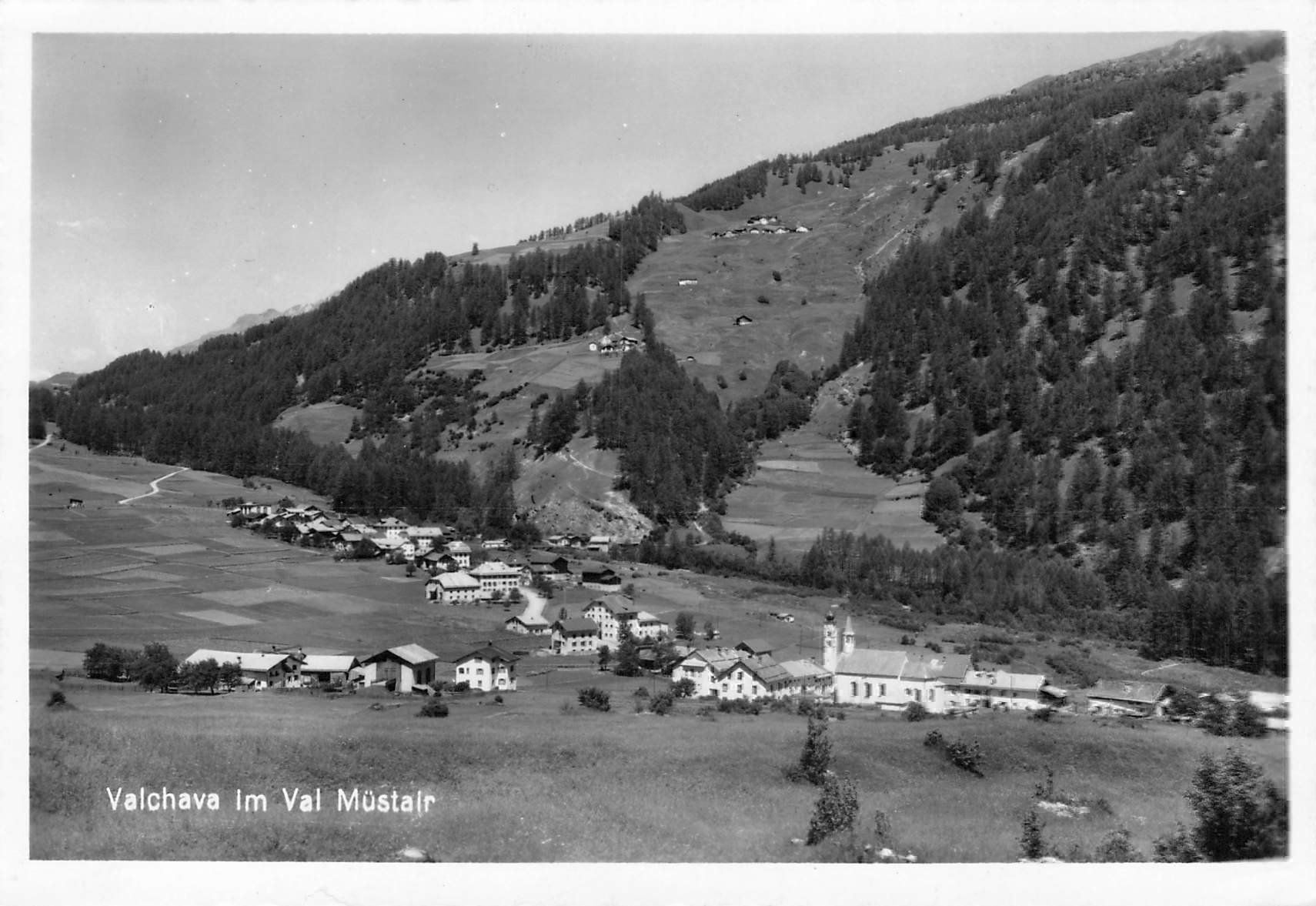 Cartoline postali: - Valchava im Val Müstair, 1949 – Usato da Reichenburg venduto da Pipo-67