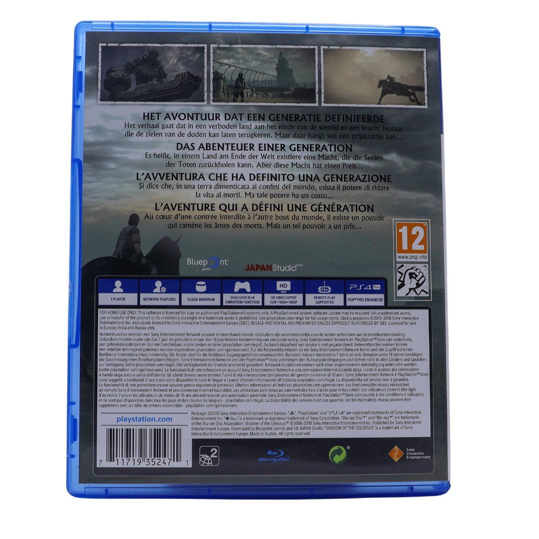Jeux: Shadow of the Colossus - PS4 – D'occasion à Paudex par dindeboy 2