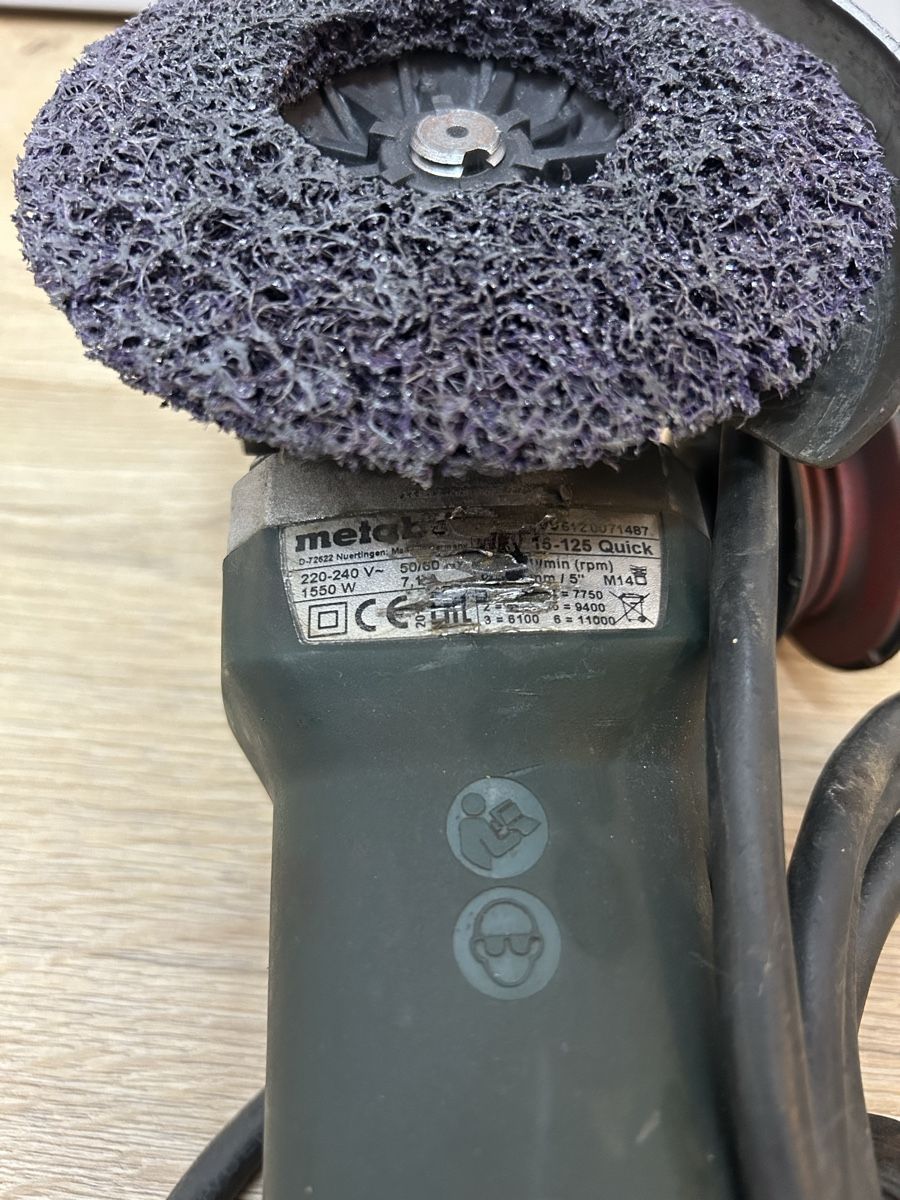 Tutte le macchine: Metabo WE 15-125 Quick Winkelschleifer – Usato da Rothrist venduto da Miri_sm6 2