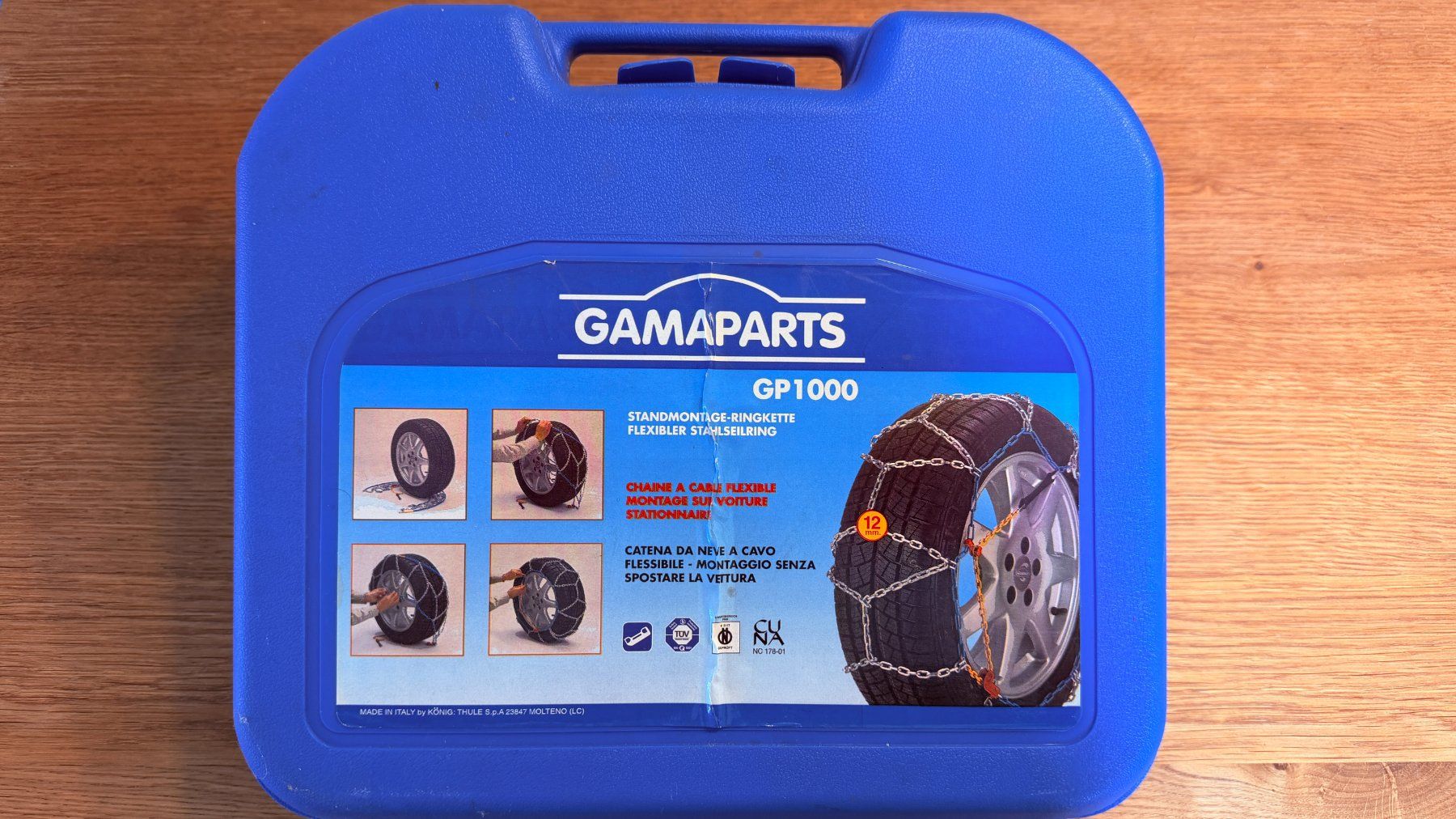Catene da neve: Schneeketten Gamaparts GP1000 Gr. 090 – Usato da Frauenfeld venduto da Mr.Brns