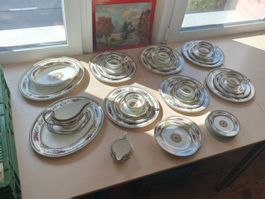 Service Geschirr Wedgwood Bone China Columbia W595 England