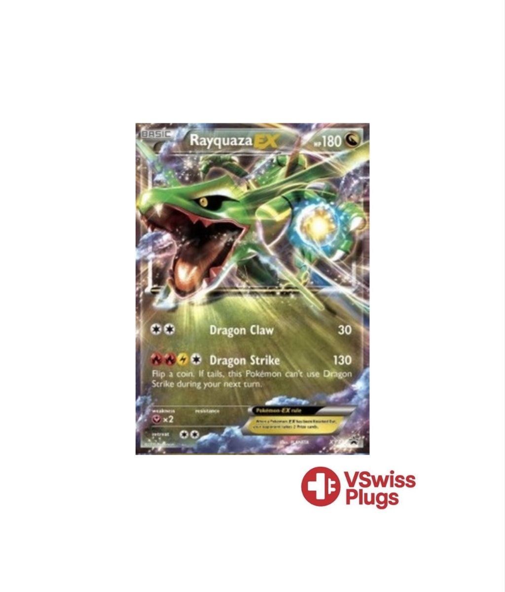 Pokémon Carte collezionabili: Rayquaza EX XY73 EN  – Usato da Conthey venduto da Vswissplugs.com