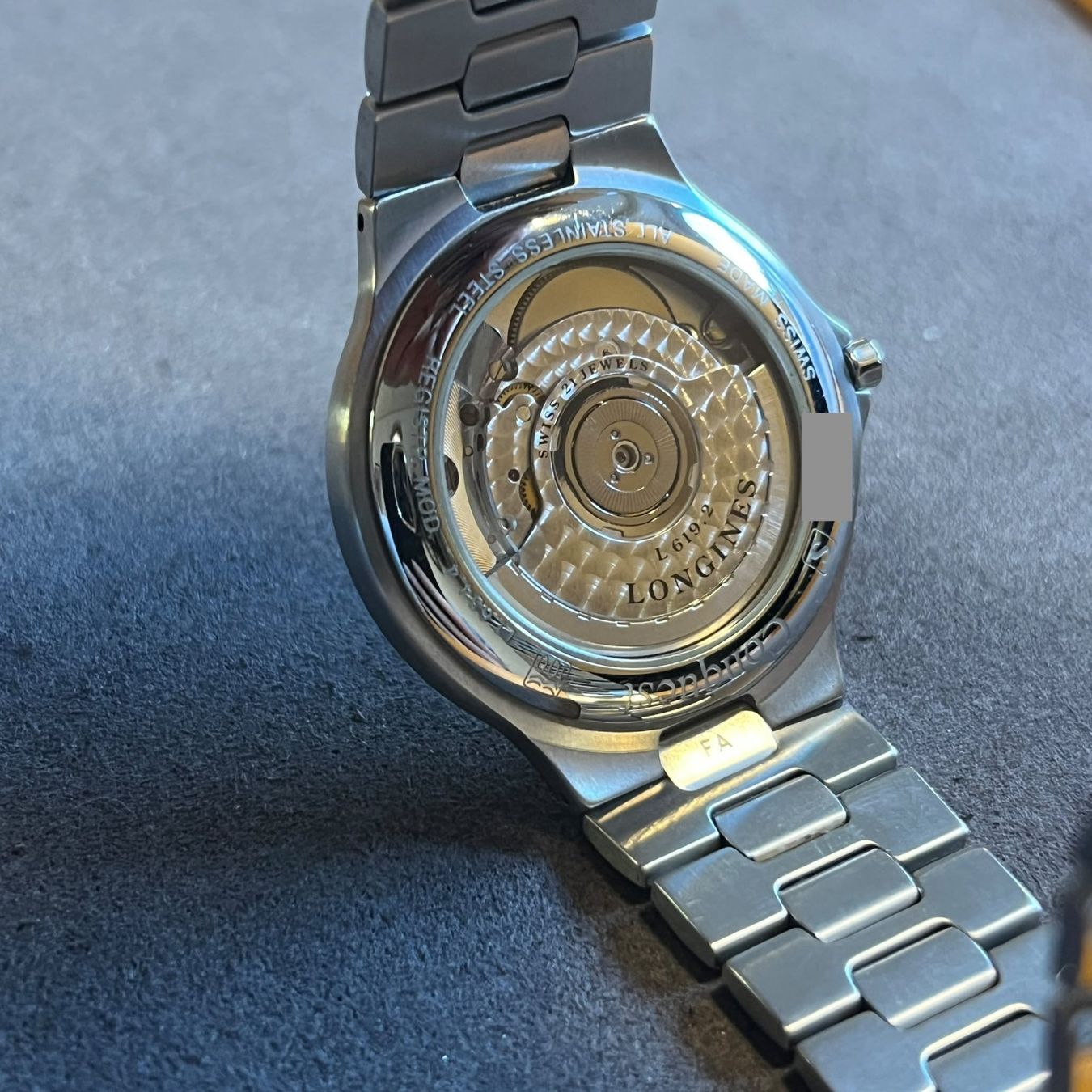 Longines Montres: Longines Conquest Automatic Date Silver Dial L1.634.4 – D'occasion à Carouge GE par Watchaser 4