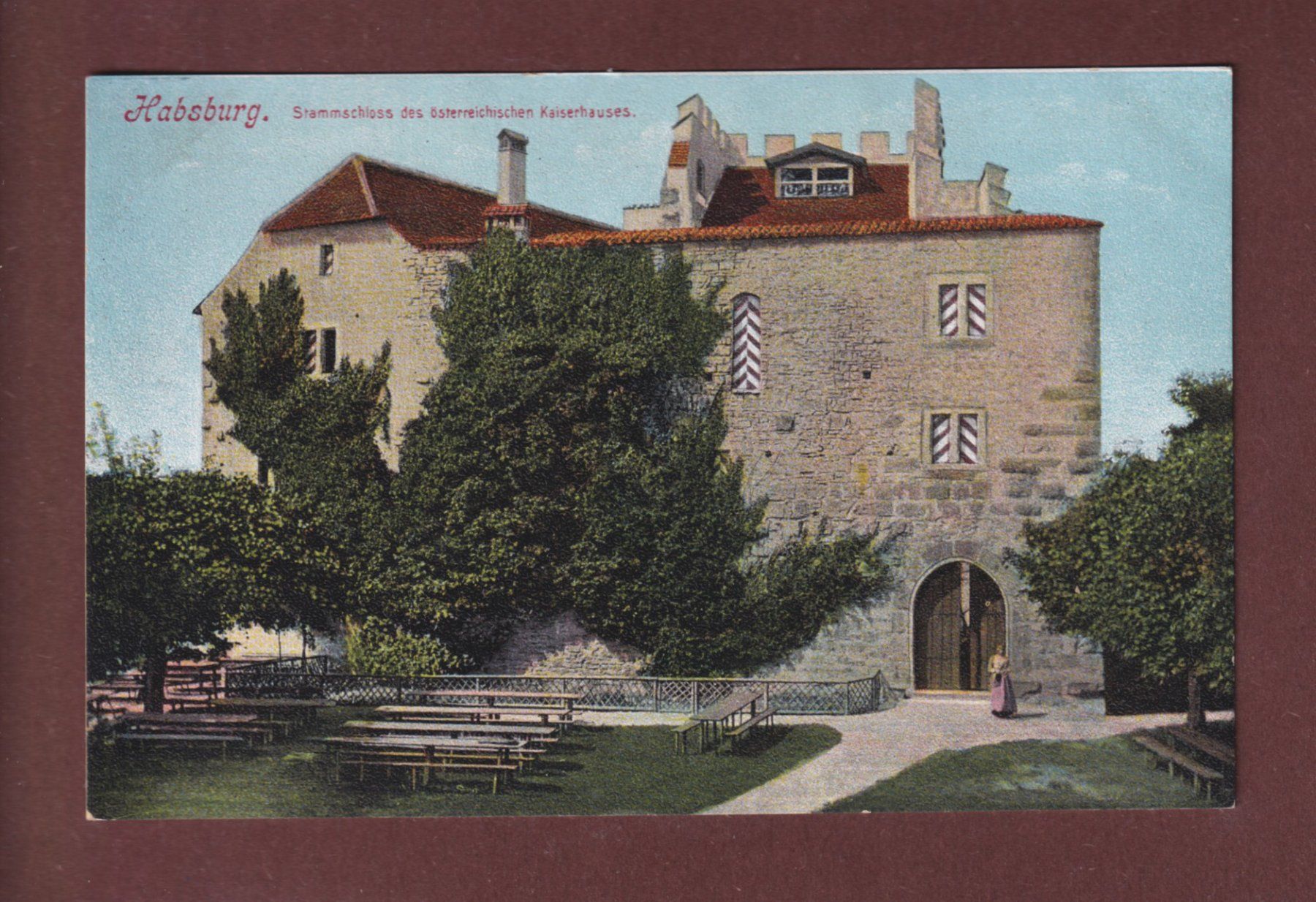 Ansichtskarten: HABSBURG - Stammschloss – Gebraucht aus Pully von nicecards-shop