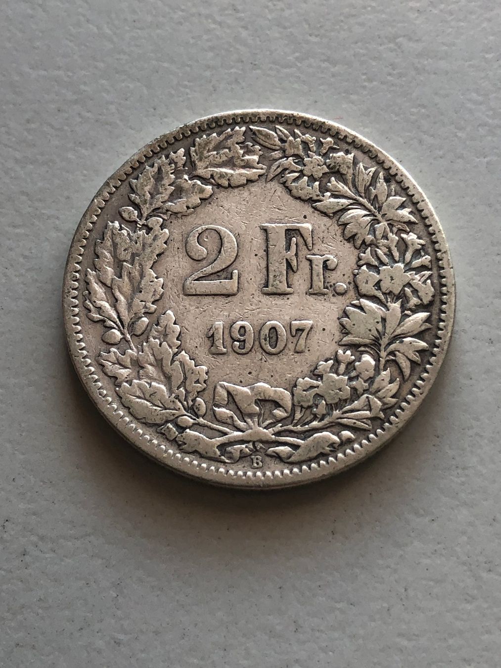 Tutti le monete: 2 Fr. 1907 – Usato da Schötz venduto da Odpa
