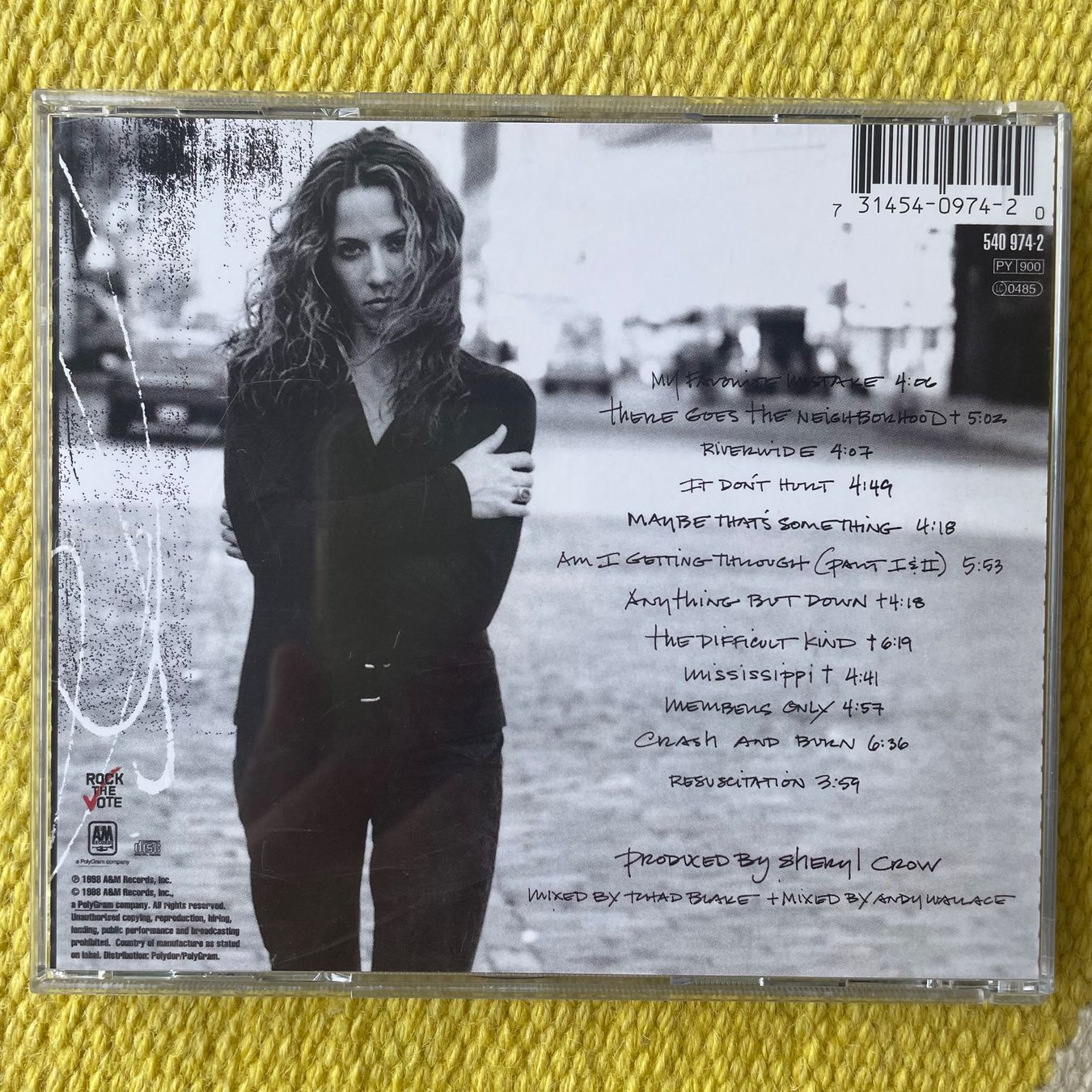 CDs: SHERYL CROW-THE GLOBE SESSIONS – D'occasion à Rorschacherberg par CD-Roli 1