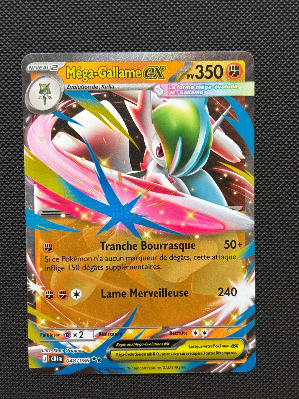 Pokémon Carte collezionabili: Fr - Méga-Gallame Ex 048/086 - Pokémon – Nuovo (secondo la descrizione) da Neuchâtel venduto da caraadrynn 2