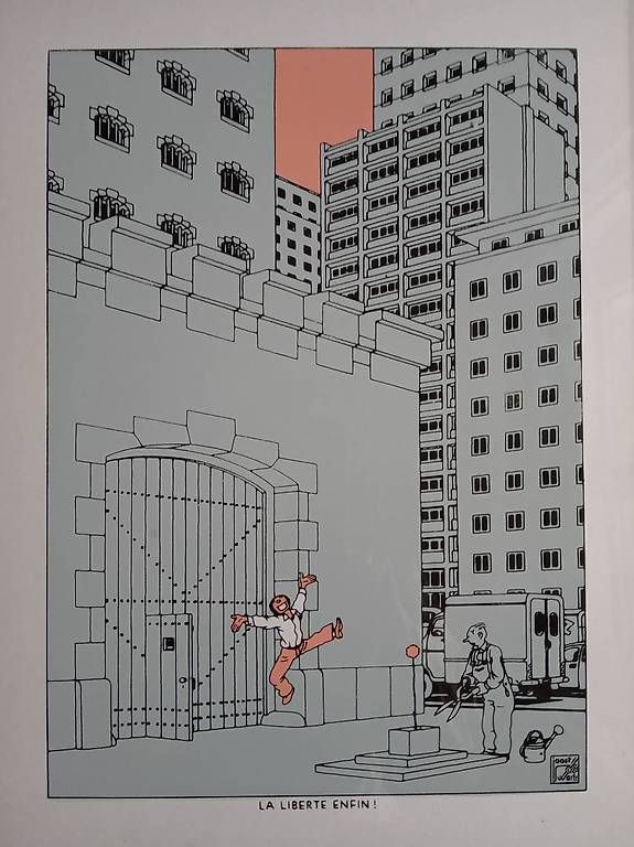 Foto & Immagini: Sérigraphie de Joost Warte " la liberté enfin" – Usato da Genève venduto da chr_8ncs 2
