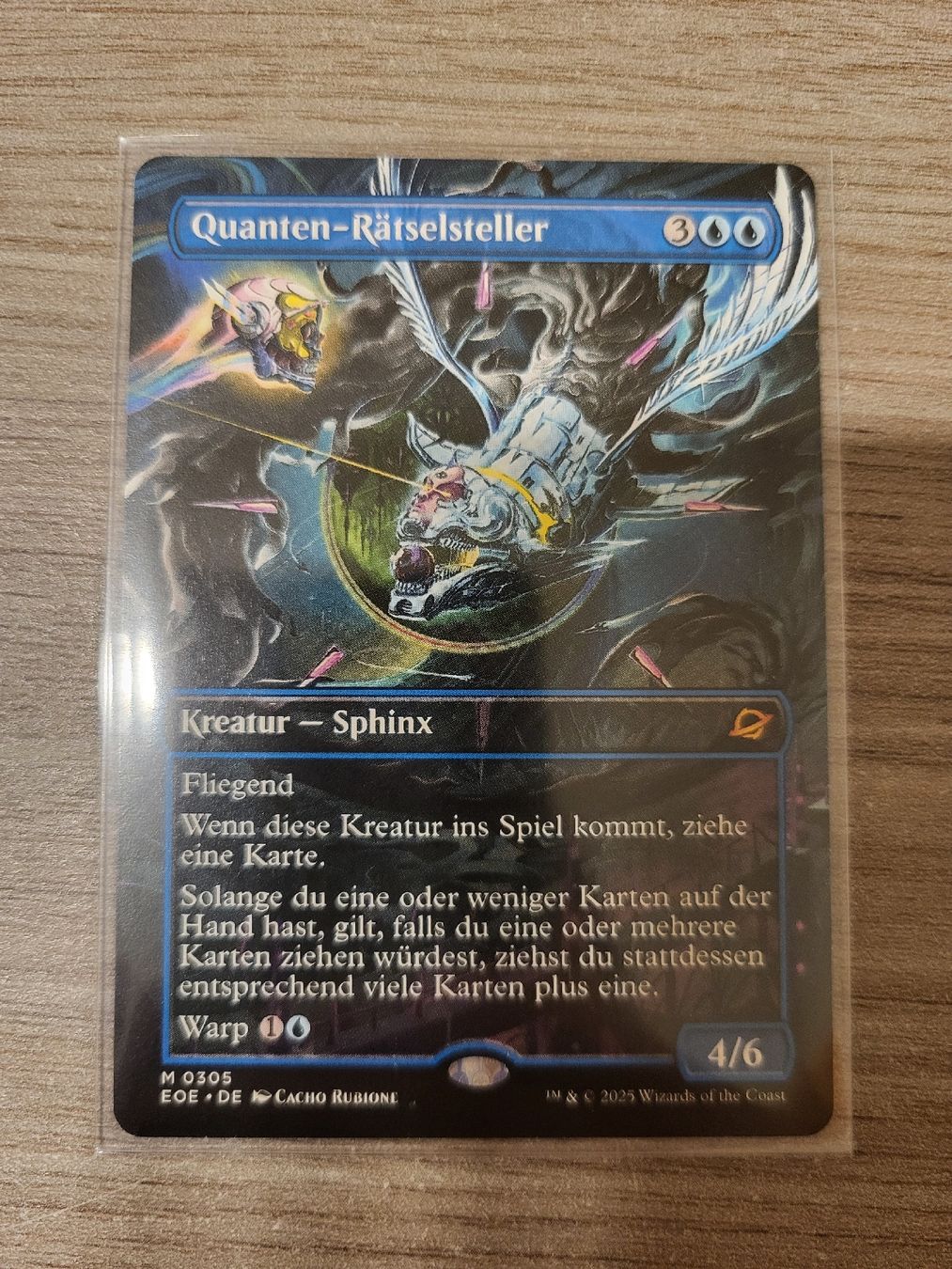 Magic The Gathering Carte collezionabili: Magic: The Gathering - Quanten-Rätselsteller Spezial Artwork – Nuovo (secondo la descrizione) da Ebikon venduto da Jvan6