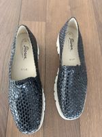 Schwarze Sioux Slipper, Grösse 39.5. Top Zustand