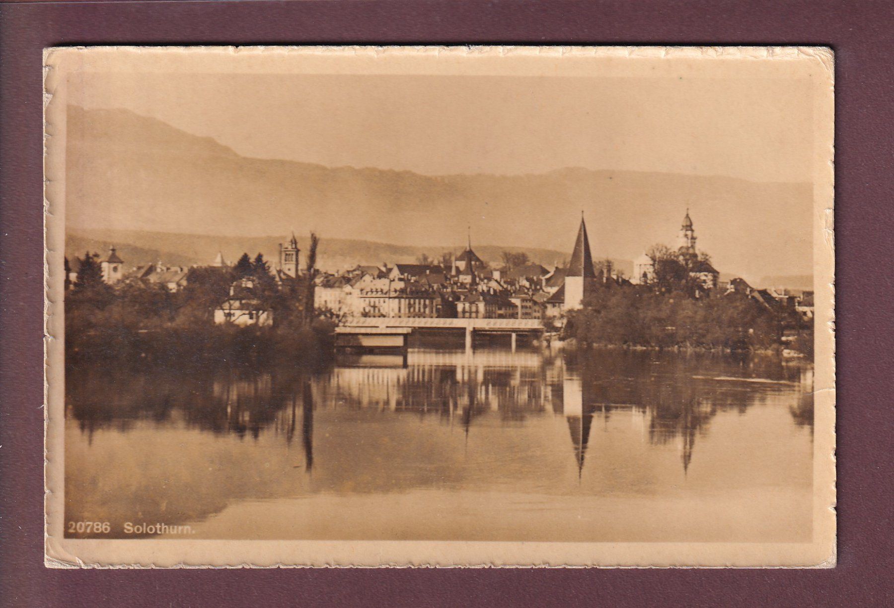 Cartoline postali: SOLOTHURN - 1915 – Usato da Pully venduto da nicecards