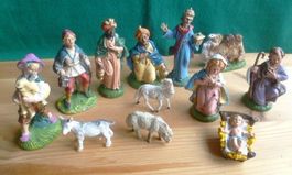 Grosse Krippenfiguren, antike Augenweide Nr.15