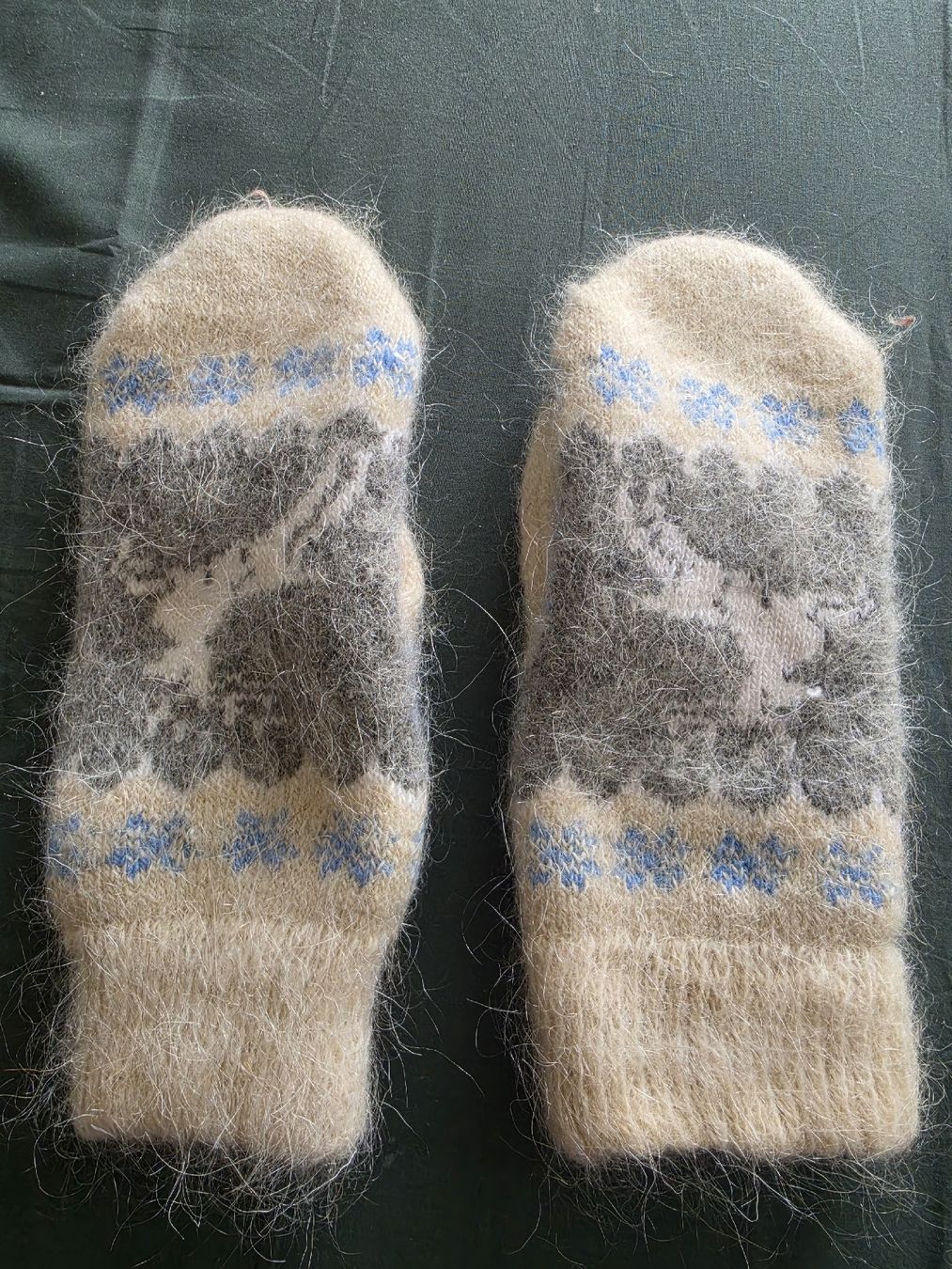 Guanti & manicotti: Fausthandschuhe Norwegermuster, Grösse M, Wolle, NEU – Nuovo (secondo la descrizione) da Oberbipp venduto da tori17 1