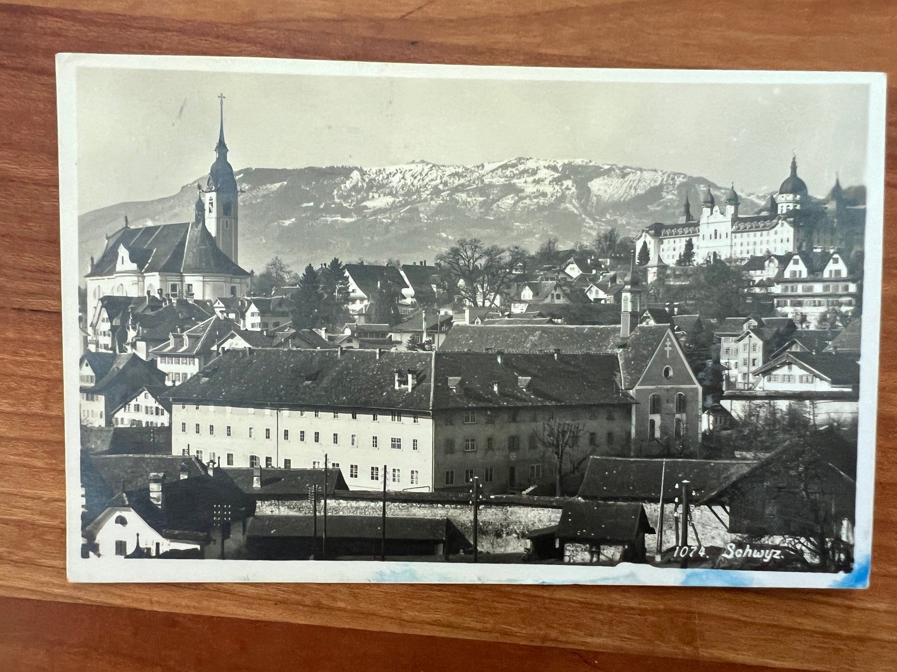 Ansichtskarten: AK   1925 Schwyz     (G2366) – Gebraucht aus Hinwil von Sidi4