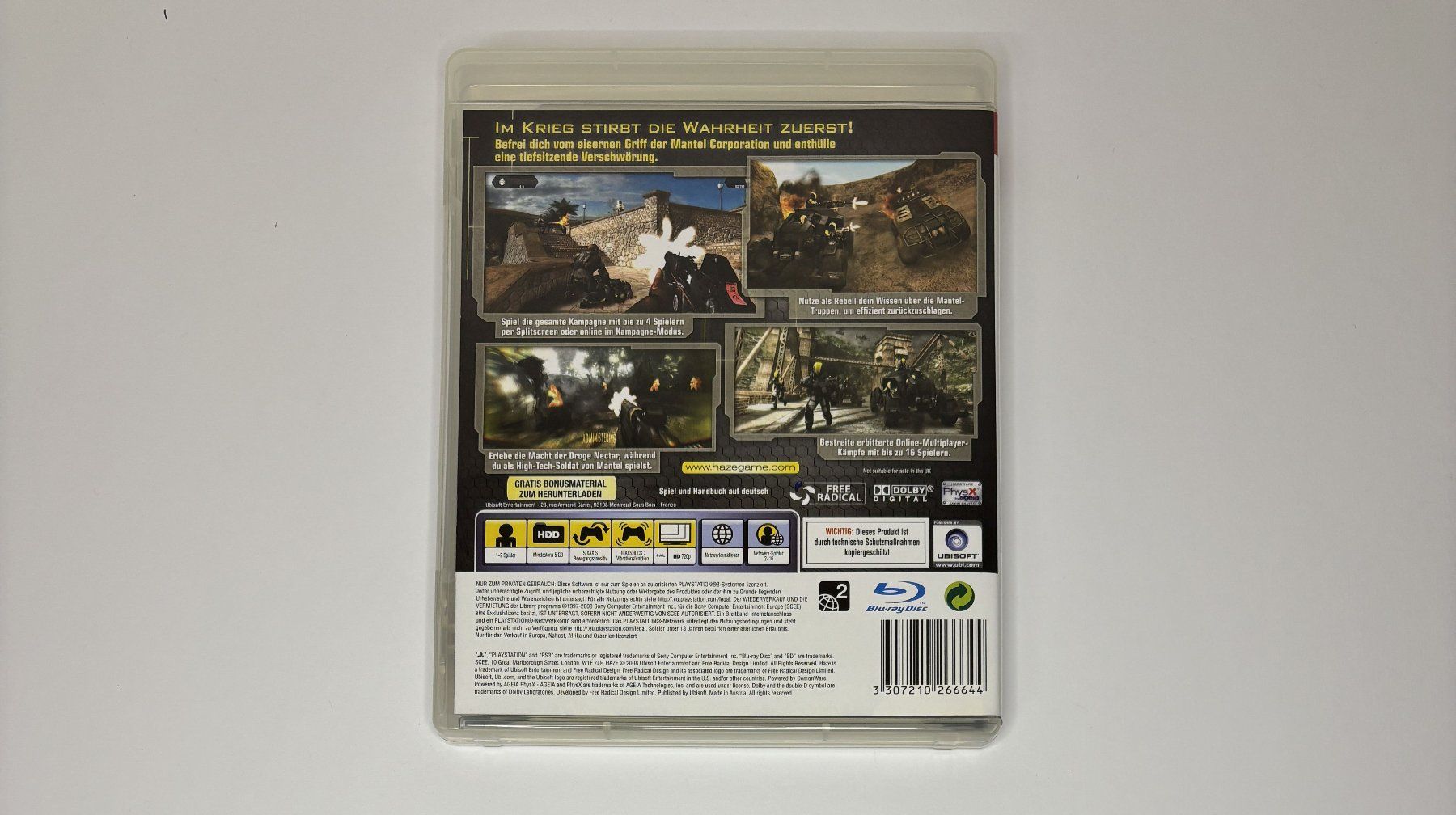 Spiele: PS3 - Haze – Gebraucht aus Allschwil von Bullach 2