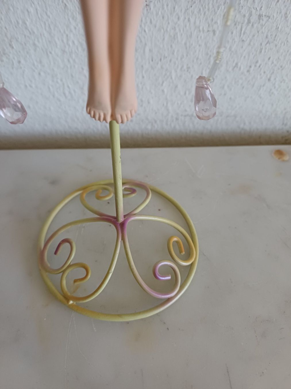 Toutes les décorations: Teelicht-Halter mit eine Fee- Elfenfigur Höhe 26 cm – D'occasion à Marly par rol_7mgj 2