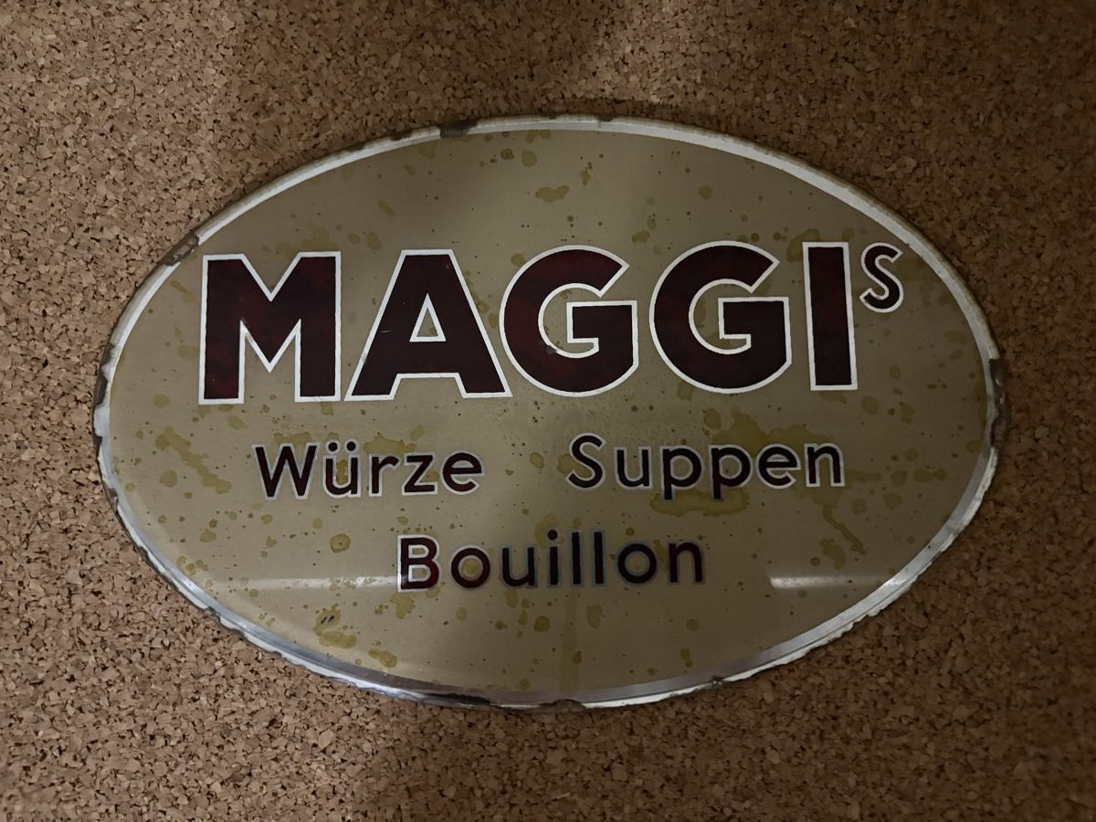 Toutes les décorations: Maggi Werbeschild – D'occasion à Schlieren par pauley102