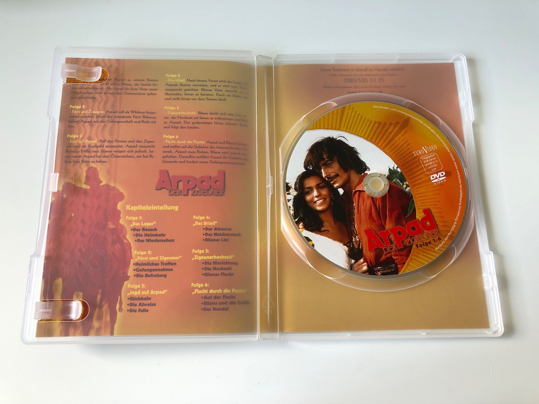 Tutti i DVDs: Arpad, der Zigeuner - Folge 1 - 6 (DVD) – Usato da Bern venduto da McFlurry_08 3