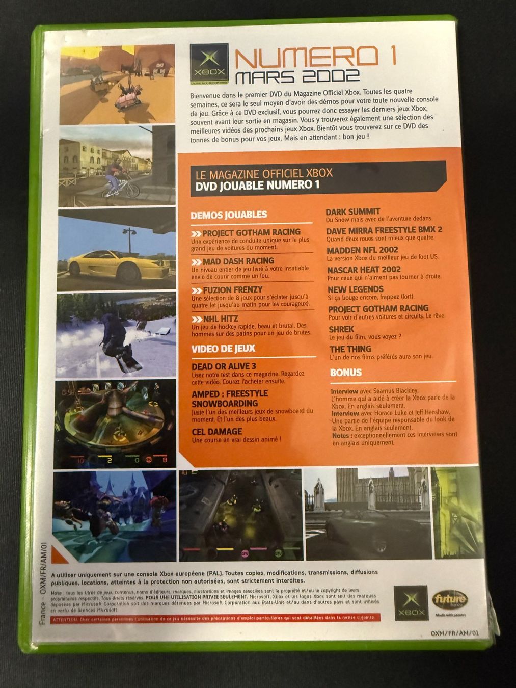Microsoft Spiele: Official Xbox Magazine Demo 1 XBOX – Gebraucht aus Pont-de-la-Morge von Darfal 2