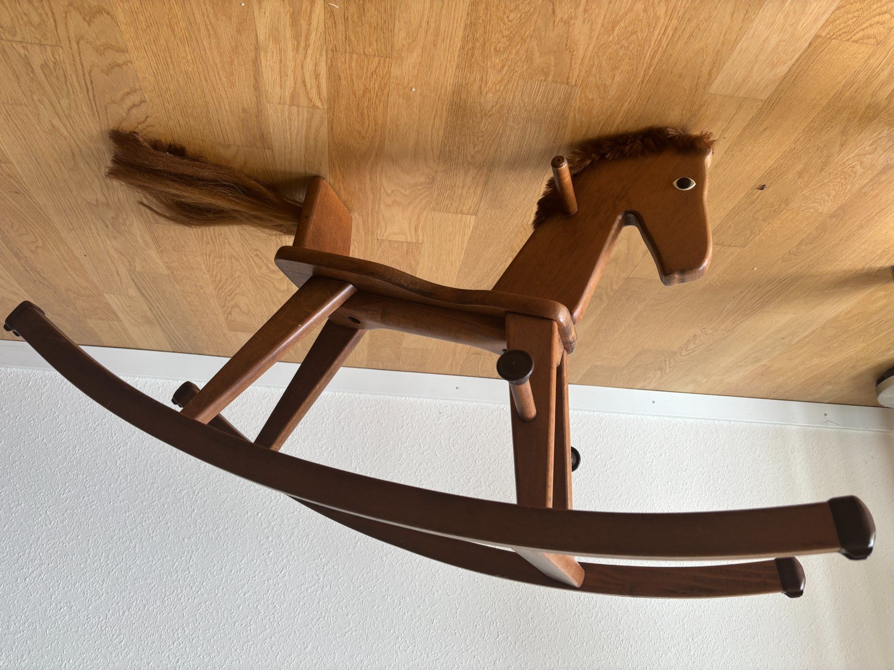 Giocattoli: Holzpferd Schaukelpferd  Vintage – Usato da Riehen venduto da martinaaebersold 3