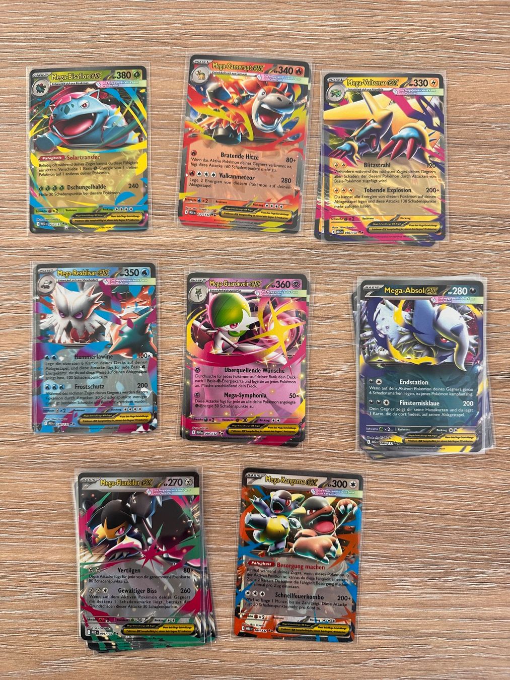 Pokémon Carte collezionabili: 21x Mega Entwicklung ex Karten Deutsch – Nuovo (secondo la descrizione) da Winterthur venduto da MonCards