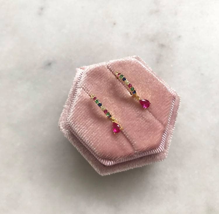 Orecchini pendenti & Orecchini a lobo: Ohrring s925Silber NEU – Nuovo e nell'imballaggio originale da Zürich venduto da Honeymelon_Jewelry