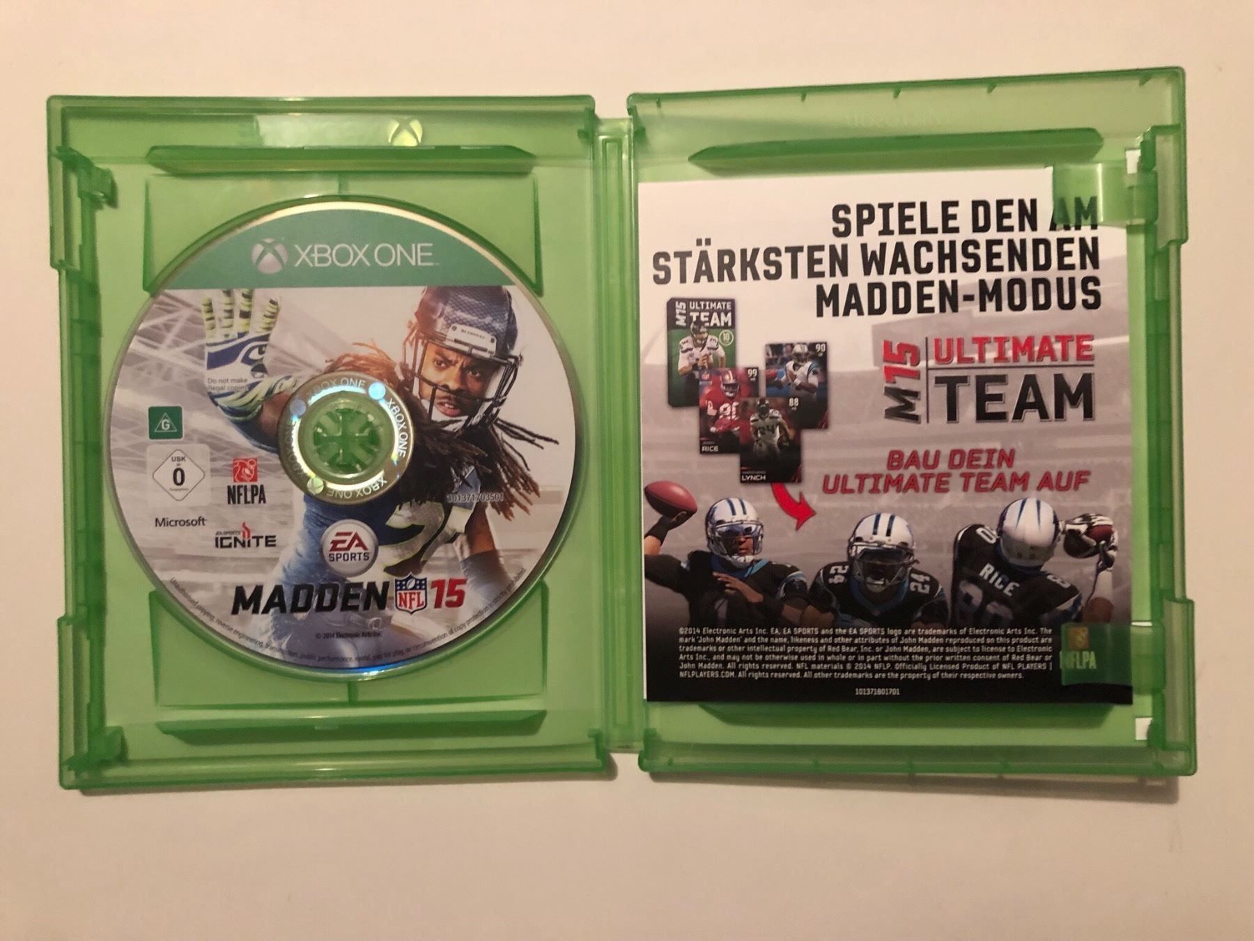 Microsoft Giochi: Madden NFL 15 für Xbox One – Usato da Kestenholz venduto da Mad18 2