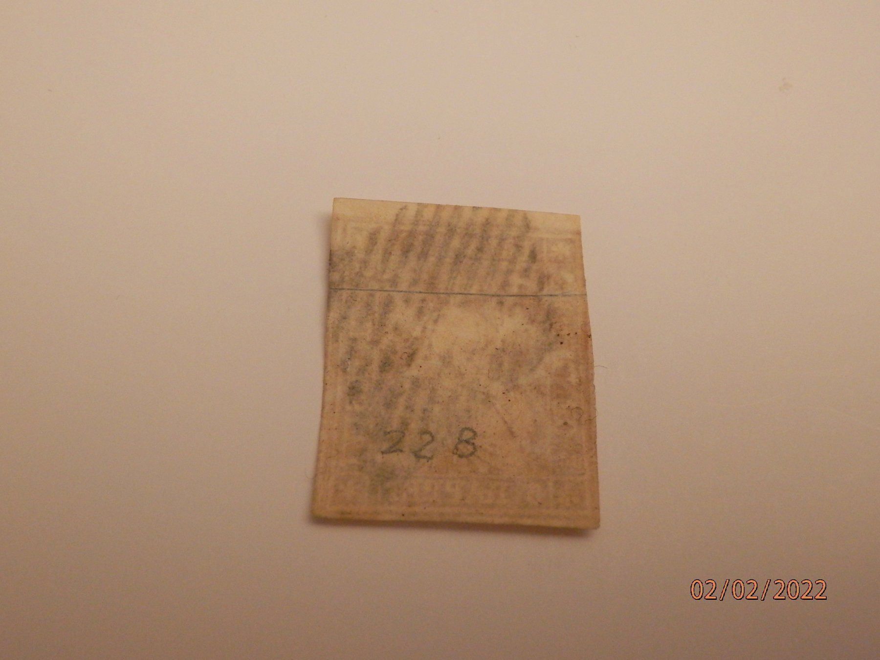 Alle Briefmarken: Strubel: ZNr. 22B, schwarze eidg. Raute – Gebraucht aus Ueberstorf von dinbau 1