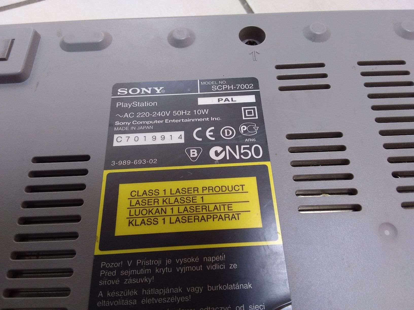 Sony Konsolen: Sony Playstation 1 – Gebraucht aus Ligornetto von Gurzo 5