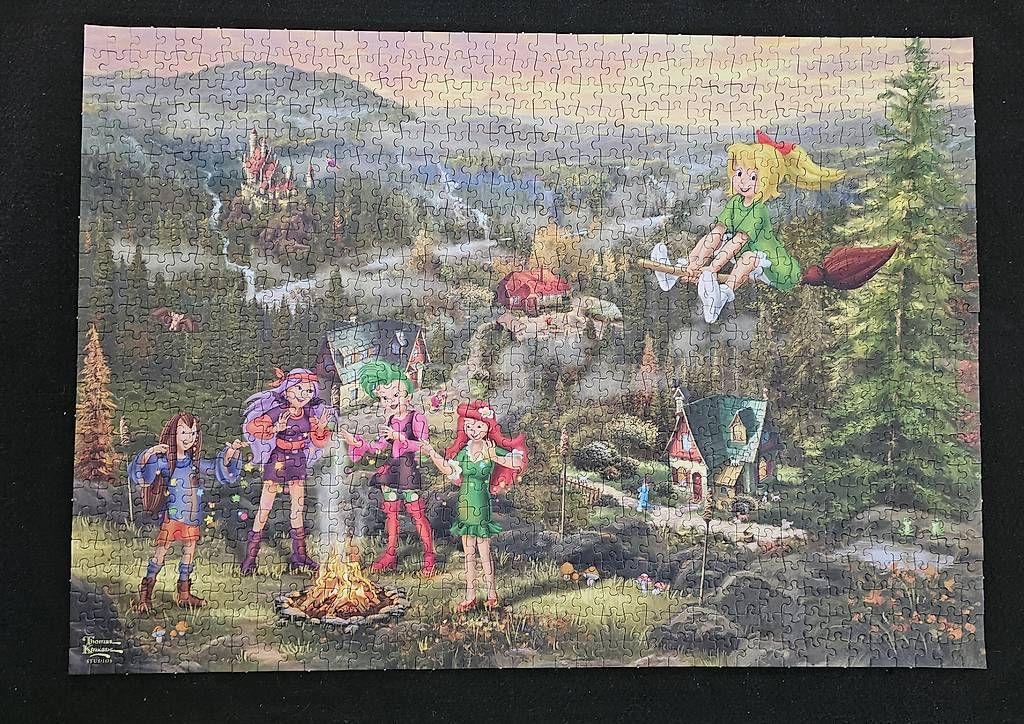 Puzzle: Bibi Blocksberg Puzzle 1000teilig – Usato da Münchenbuchsee venduto da Bussistyle 1