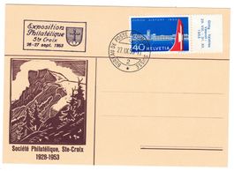 Carte de Ste Croix BPA A634 le 27.IX.53
