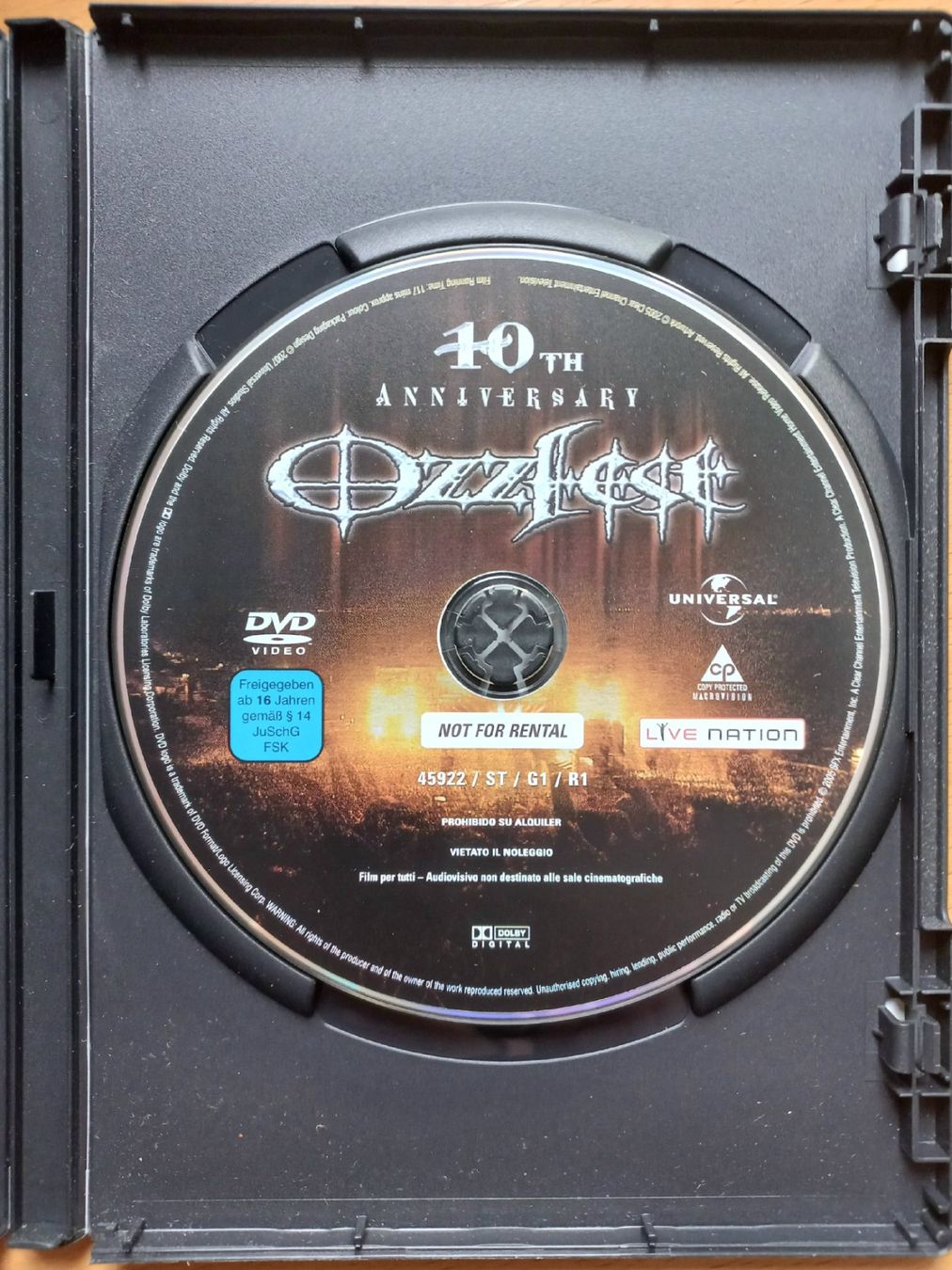 Tutti i DVDs: DVD E - Ozzfest - Das Musikfestival – Usato da Niederuzwil venduto da lubimaja 1