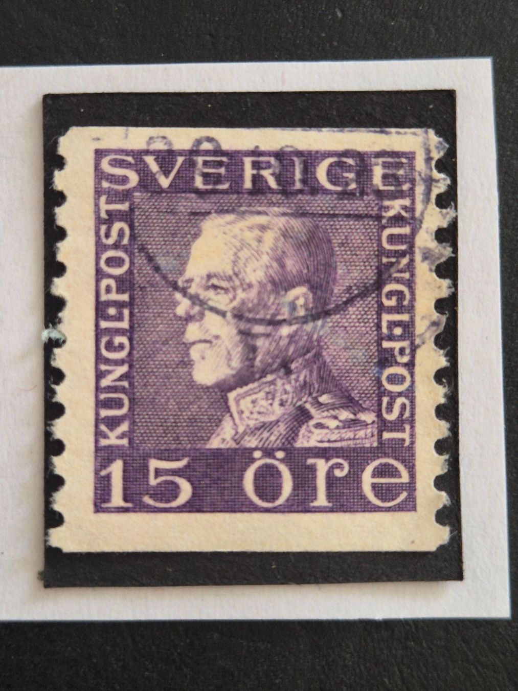Tutti i francobolli: Le roi Gustave V – Usato da Lausanne venduto da lugia1998