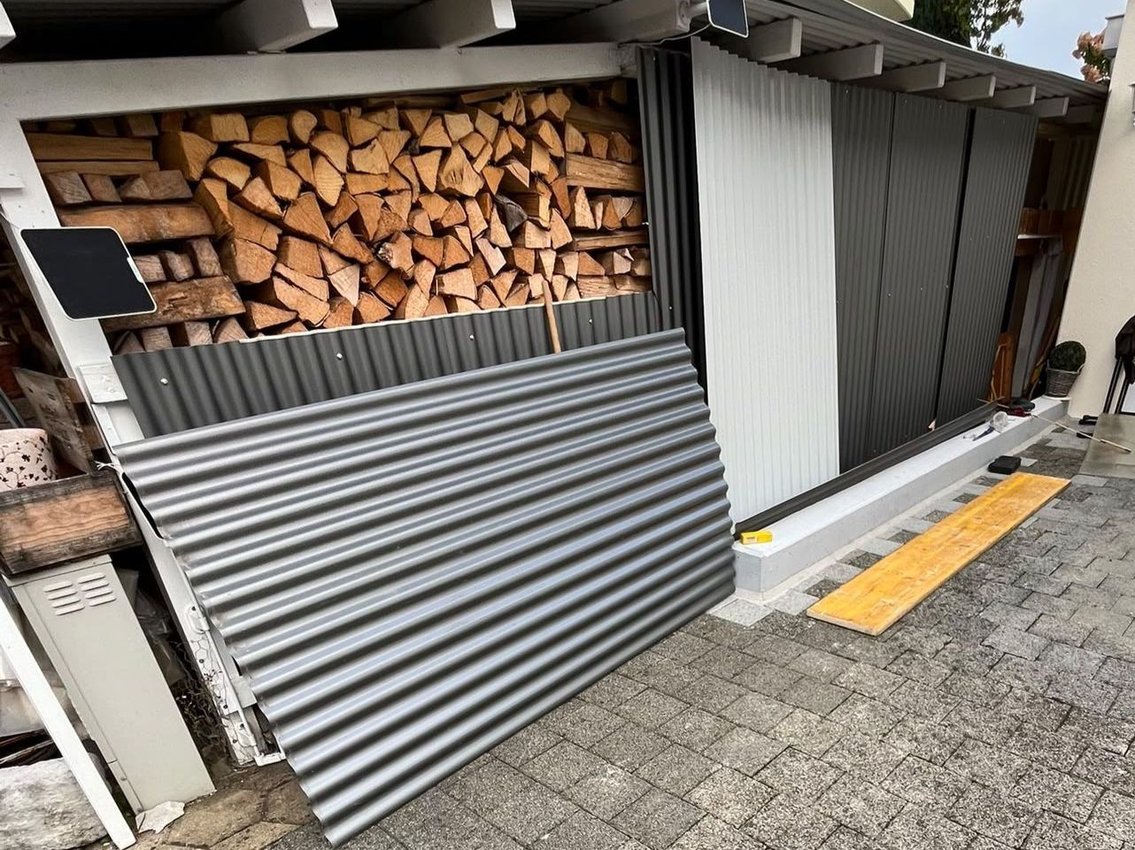Wände & Decken: Wellblech Alu – Neu (gemäss Beschreibung) aus Emmen von whytekc 1