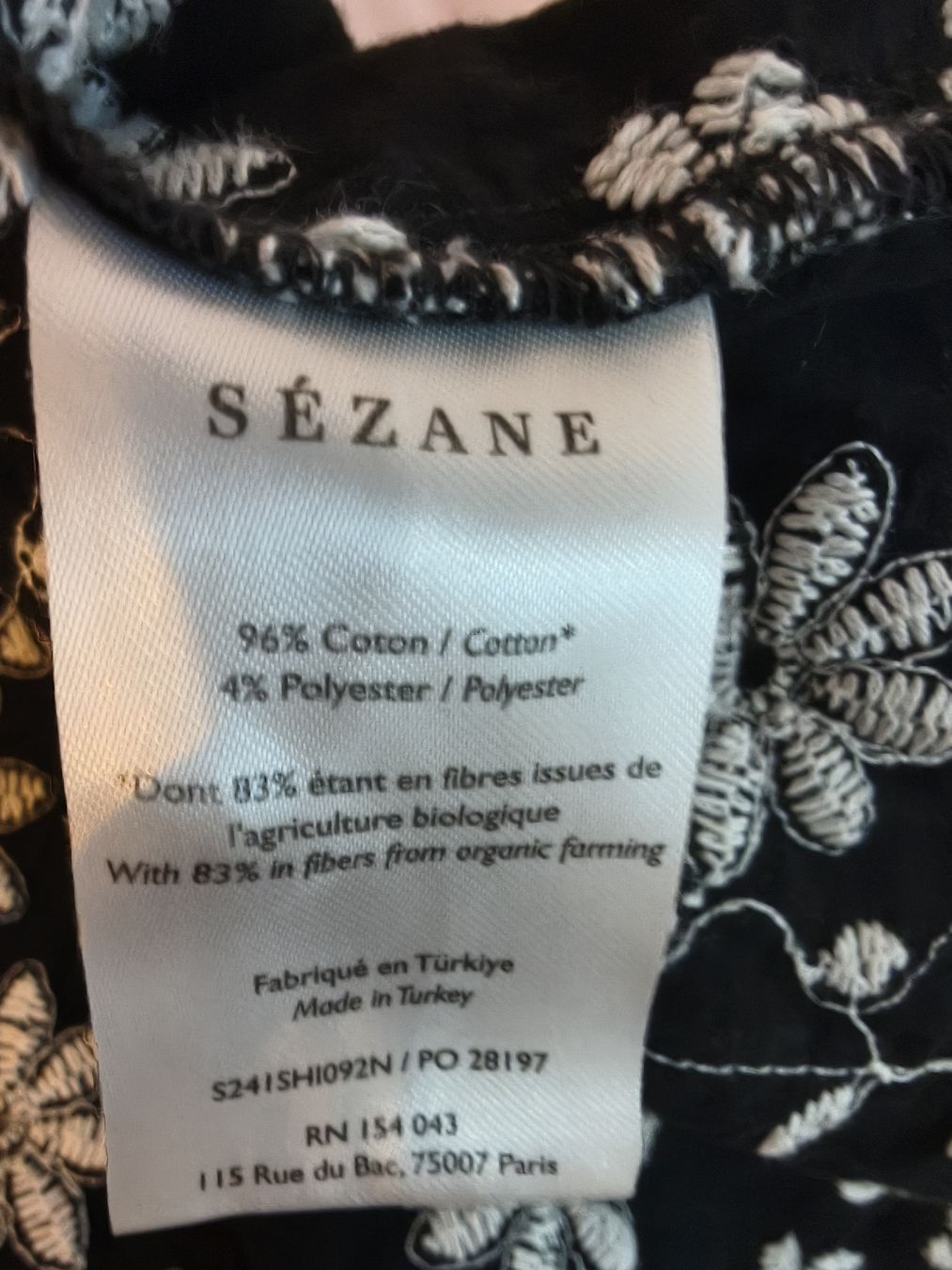 Sezane Tops: Blouse Sézane Emma taille 36 – Neu (gemäss Beschreibung) aus Bulle von myerly 3