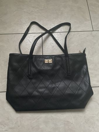 schwarze Totebag