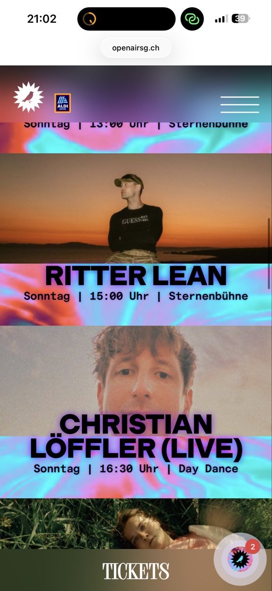 Biglietti: Openair St. Gallen Bändeli Sonntag – Nuovo (secondo la descrizione) da Zürich venduto da reelis 5