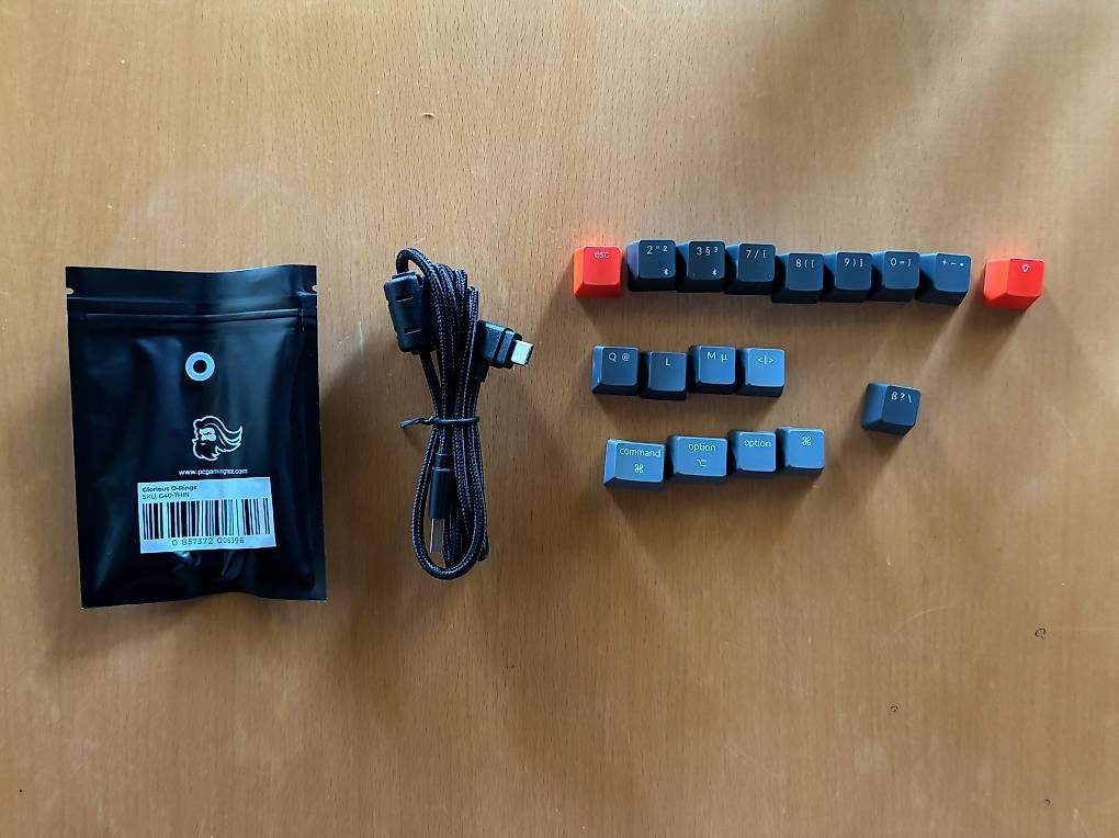 Keychron Claviers: Keychron K4C1 DE Version 2 mit Gateron Red – D'occasion à Baden par rofru 2