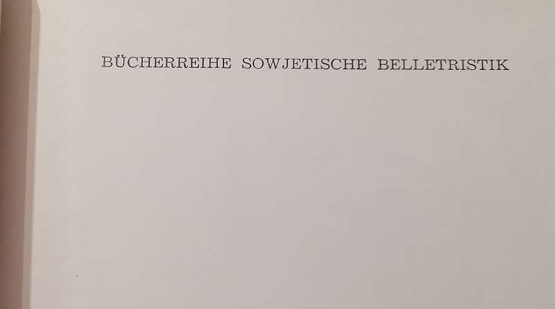 Libri: Fedin, Konstantin - Ausgewähltes – Usato da Genève venduto da Somethingwicked 3