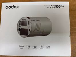 Godox AD100Pro Blitzgerät - neuwertig mit Zubehör + 3 Akku
